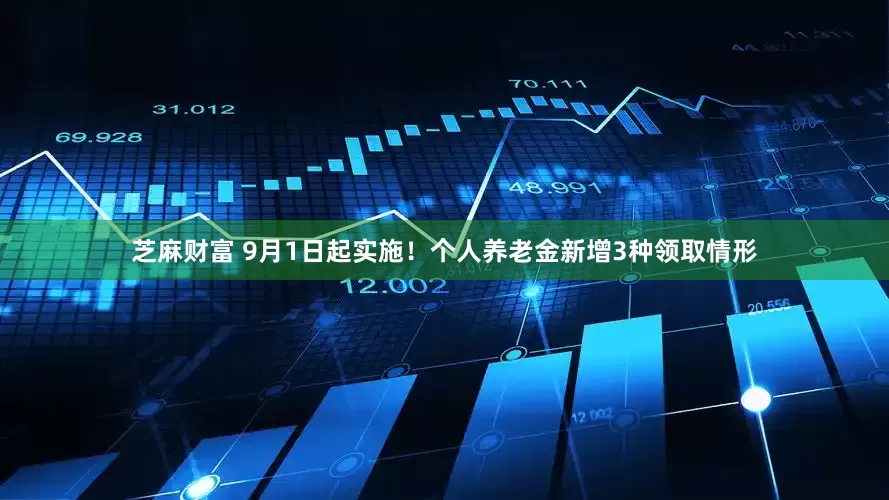 芝麻财富 9月1日起实施！个人养老金新增3种领取情形